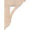 Ekena Millwork Thorton Traditional Smooth Bracket w/ Offset Brace, Douglas Fir, 7 1/2"W x 20"D x 28"H BKT0806X20X28THR01SDF - alternate 2